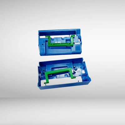 Pièces détachées bancaires pour GAB NCR Recycler, GBRU/GBRU2, cassette de recyclage NCR étroite (poignée bleue/verte) (KD02155-D363) PN : 009-0029490 Cassette de dépôt de devises Type A Face bleue Poignée verte